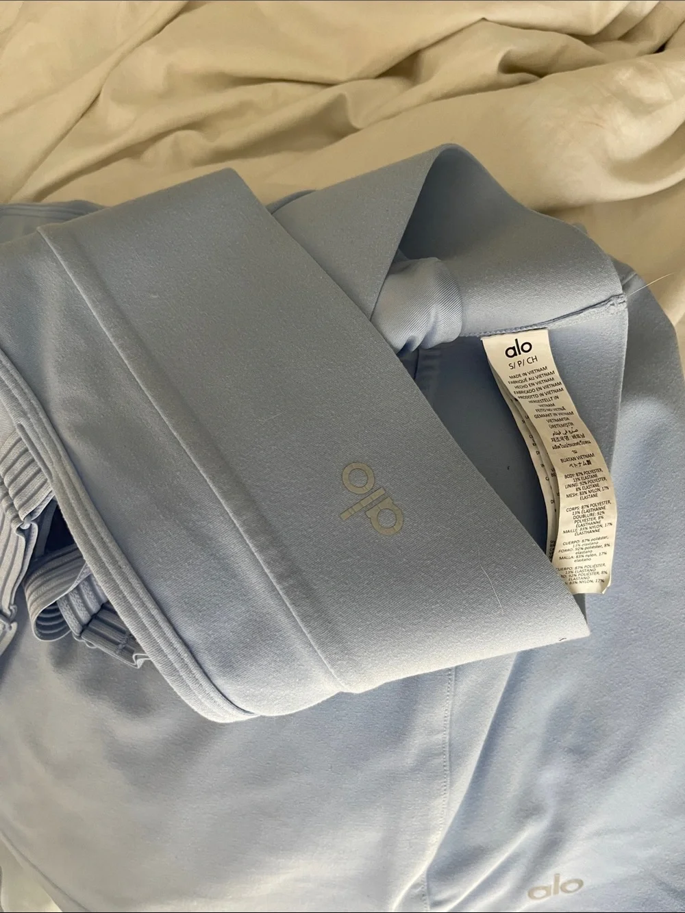 Alo Serve it Up Skirt Set Seashell Blue
